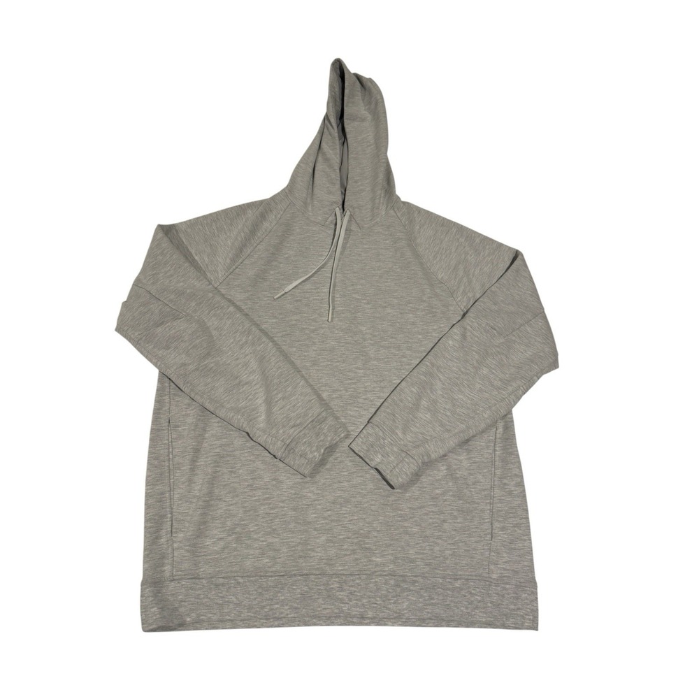 Lululemon Mens City Sweat Pullover Hoodie XL Gray Heathered Activewear